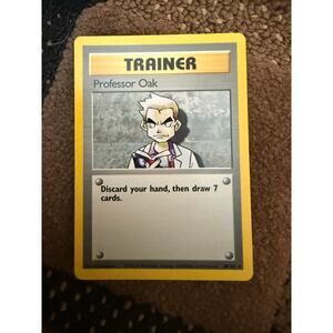 1999 Pokémon Professor Oak Pokémon Trainer Card 1